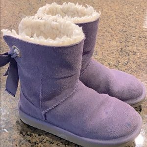 Purple Koolaburra UGGS. Girls size 12
